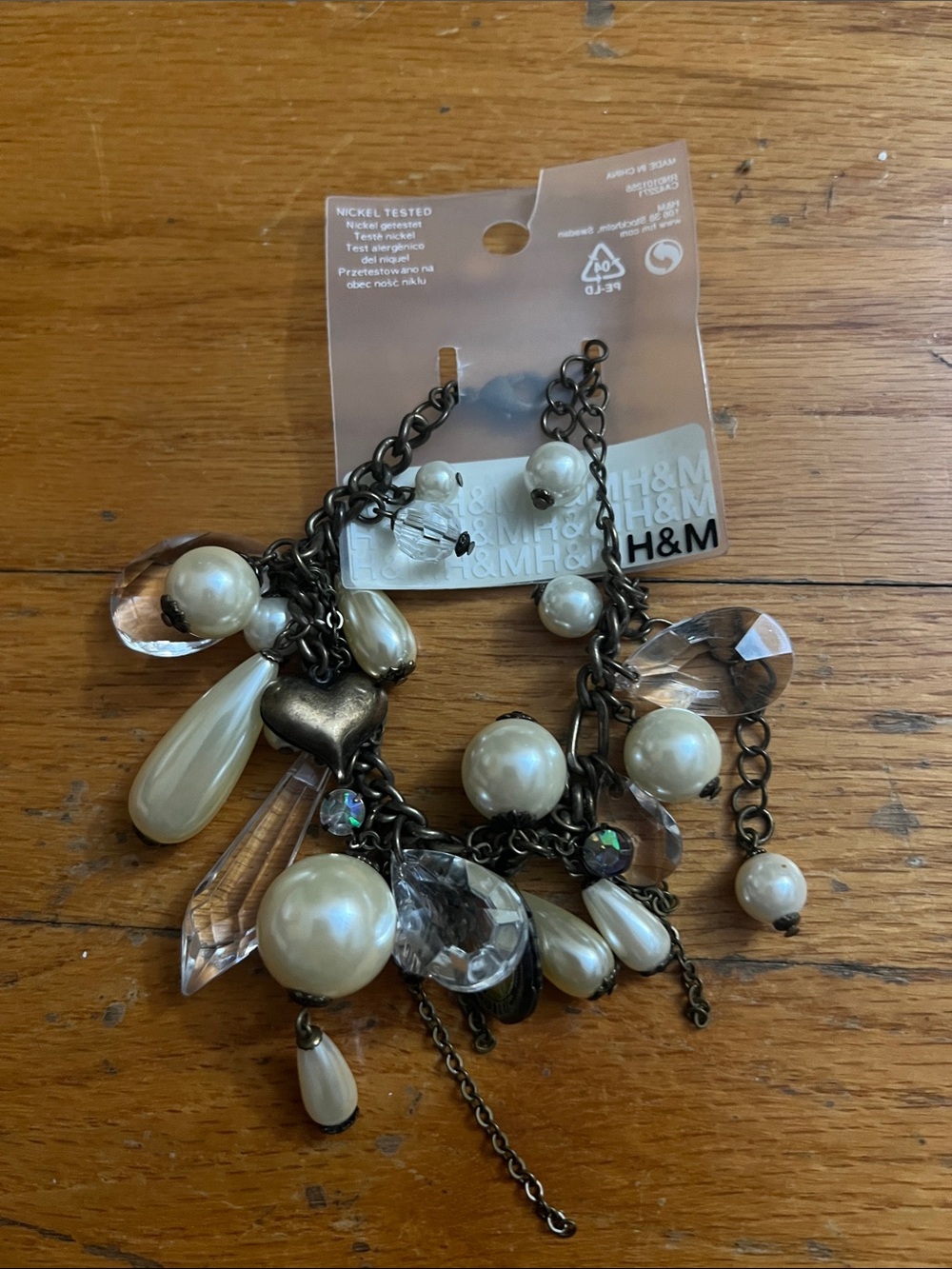 H&M charm bracelet